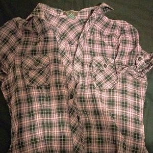 Timing plaid shirt